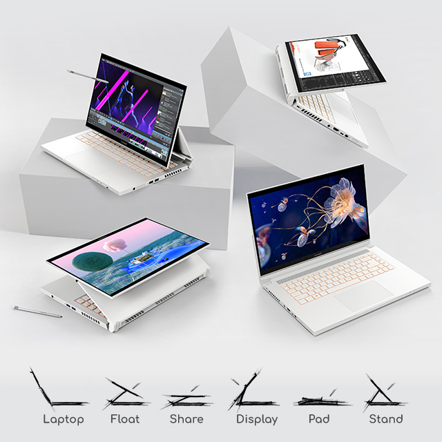 картинка НОУТБУК ACER ConceptD 3 Ezel Pro CC314-72P (NX.C5KER.001) от магазина Одежда+